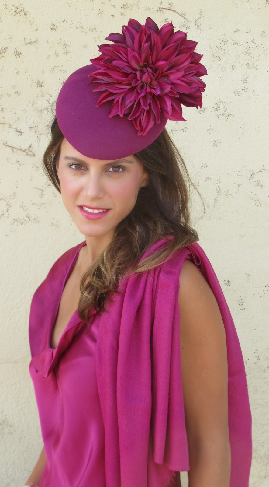 corbata color buganvilla