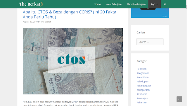 Cari Info Kerjaya Dan Keluarga Di The Berkat