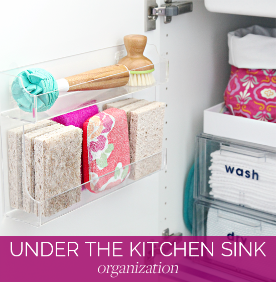 Organising under the kitchen sink - From Great Beginnings