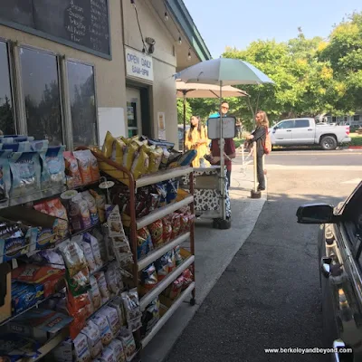 fast food selections at Meadowlark Dairy in Pleasanton, California