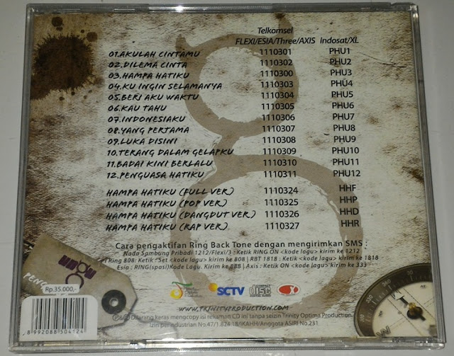 Cd Ungu Penguasa Hati Gudang Musik Shop