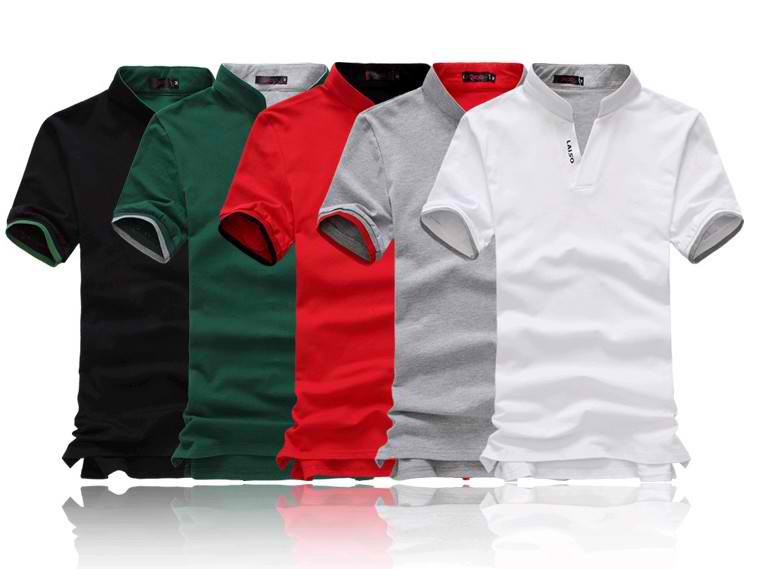 Men Casual T-shirt Plus Size M-XXXL 6 Colors