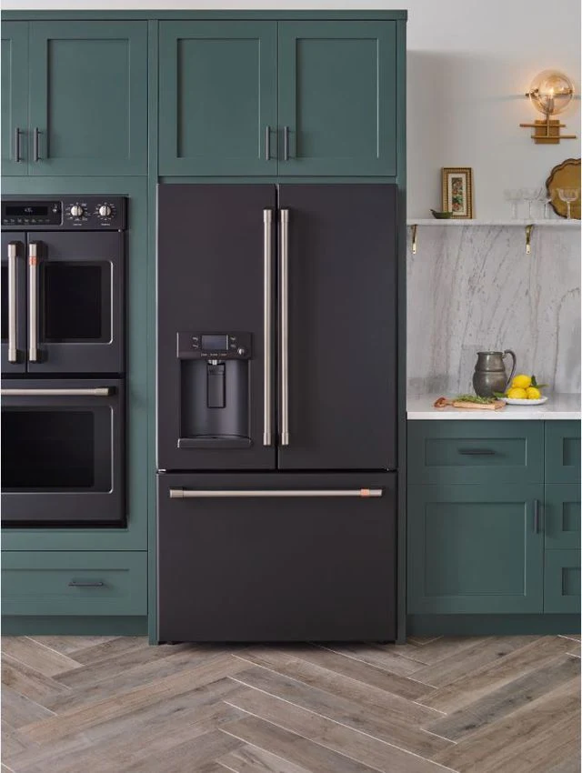 2019 home decor design trend, matte finishes, matte black appliances