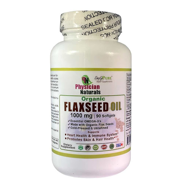 Organic FlaxSwwd Oil Supplement