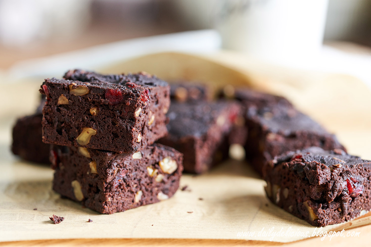 dailydelicious vegan brownies