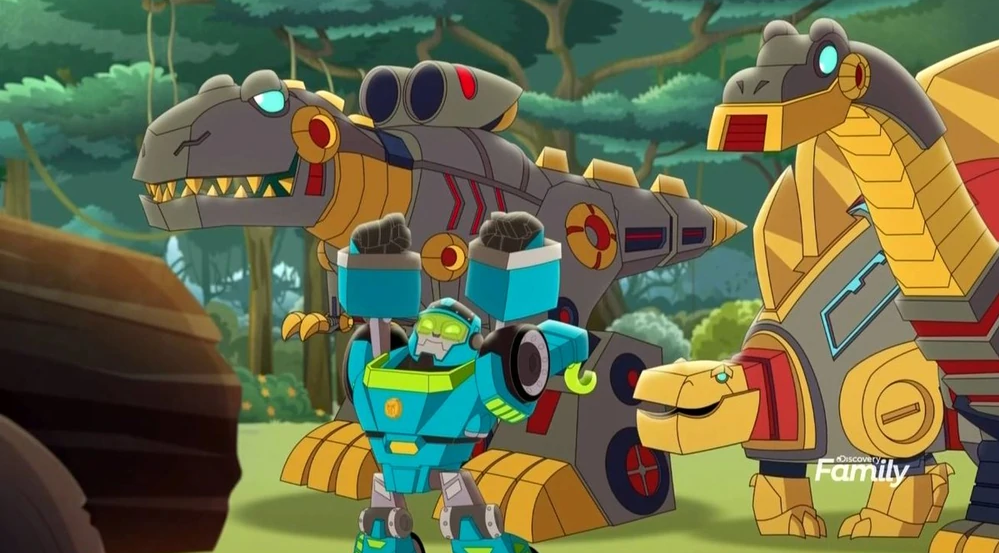 A Ilha dos Dinobots Os Dinobots em Rescue Bots Academy
