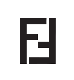 The famous 'double F' logo, designed by Karl Lagerfeld