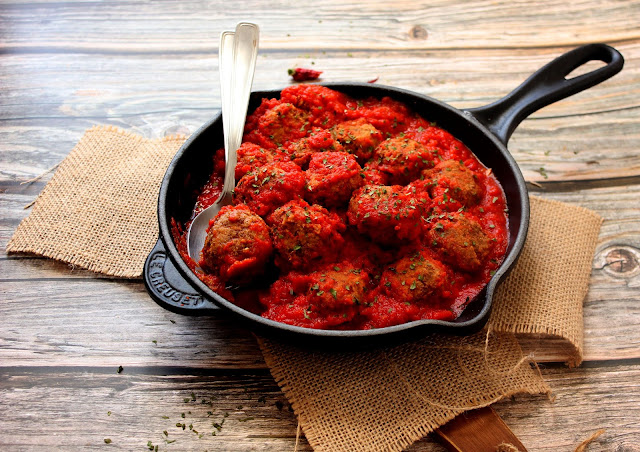 polpette di lenticchie vegan al sugo