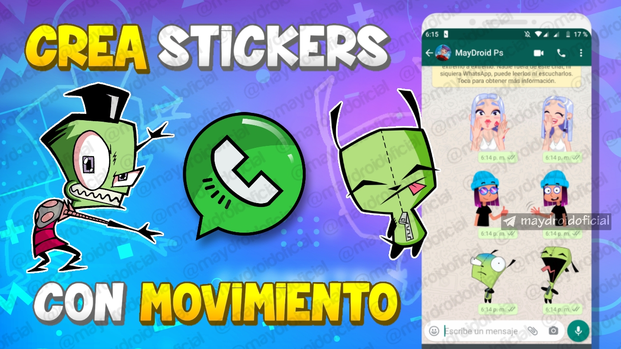 COMO HACER STICKERS CON MOVIMIENTO PARA WHATSAPP