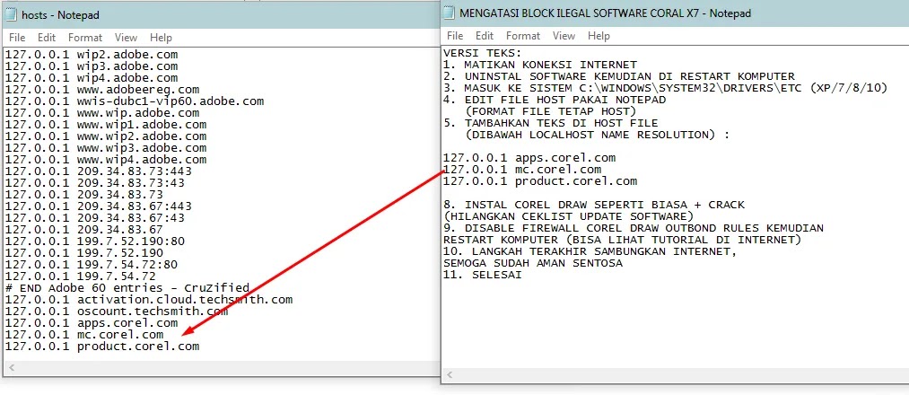 Tutorial Cara Mengatasi Block Illegal Software Corel Draw X7 Berbagi Tutorial