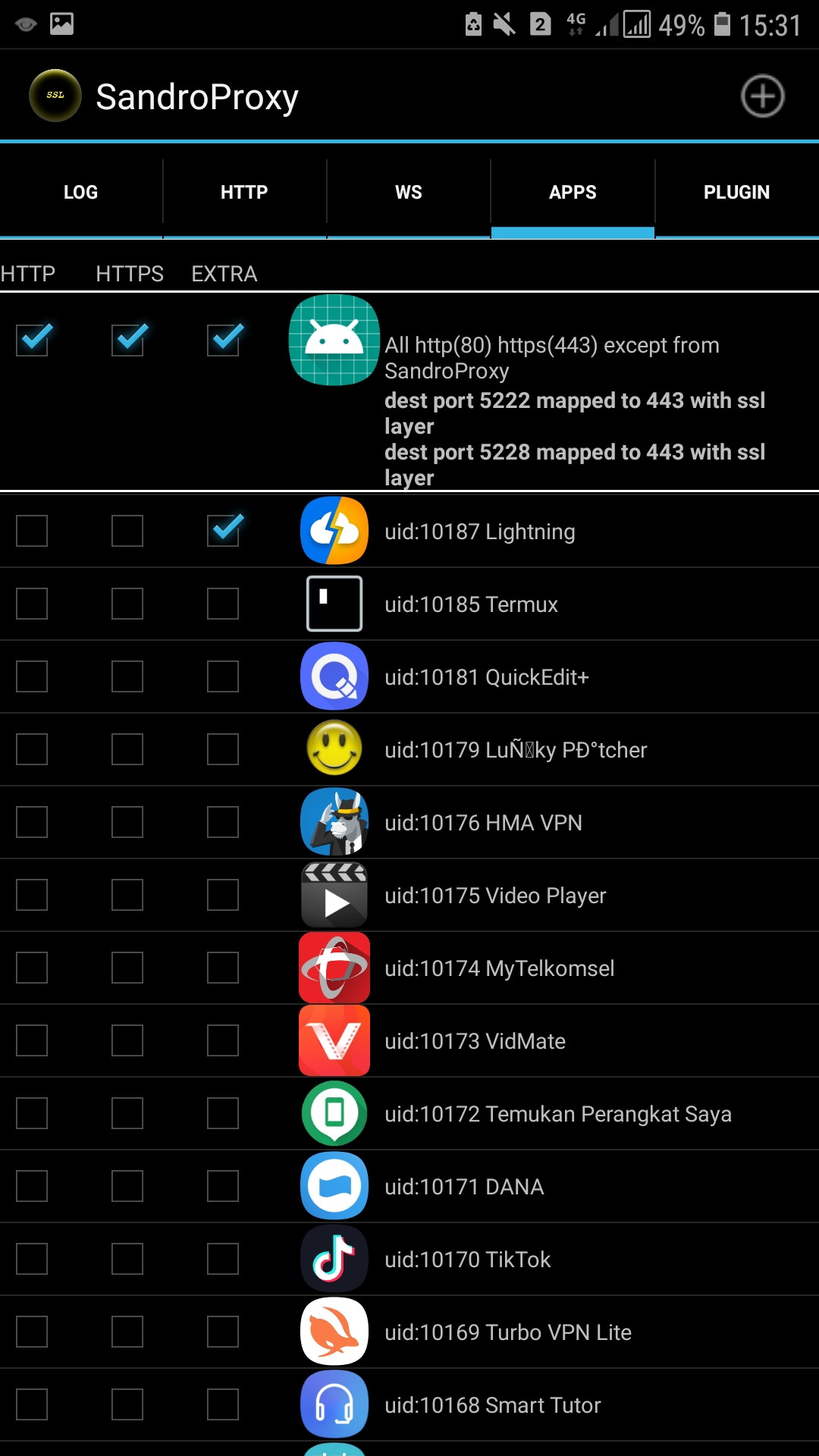 Cara Setting Sandroproxy Dan Lightning Browser Untuk Tamper Data Di Android