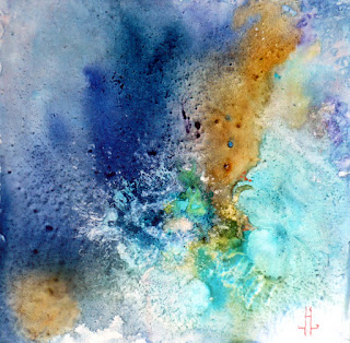Daily Painters Abstract Gallery: Original Watercolor, Contemporary