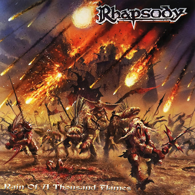 Rhapsody - Rain of a Thousand Flames Album cover Art