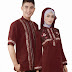 Baju Muslim Couple Warna Merah