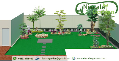 Desain Taman Minimalis dan Taman Tropis