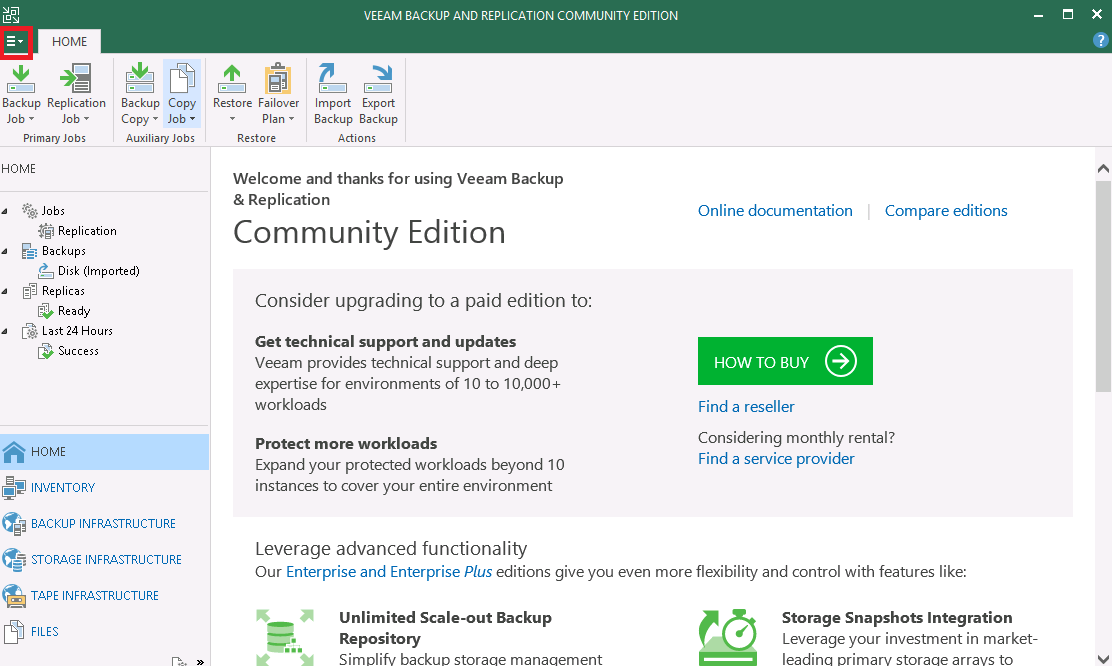 How to install license in Veeam Backup and Replication Techmint