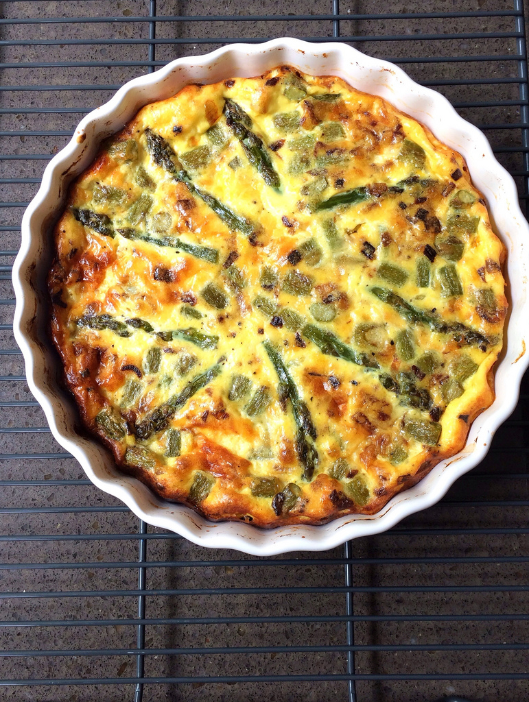Quiche aux asperges sans pâte idee repas Quiche aux asperges sans pâte idee repas