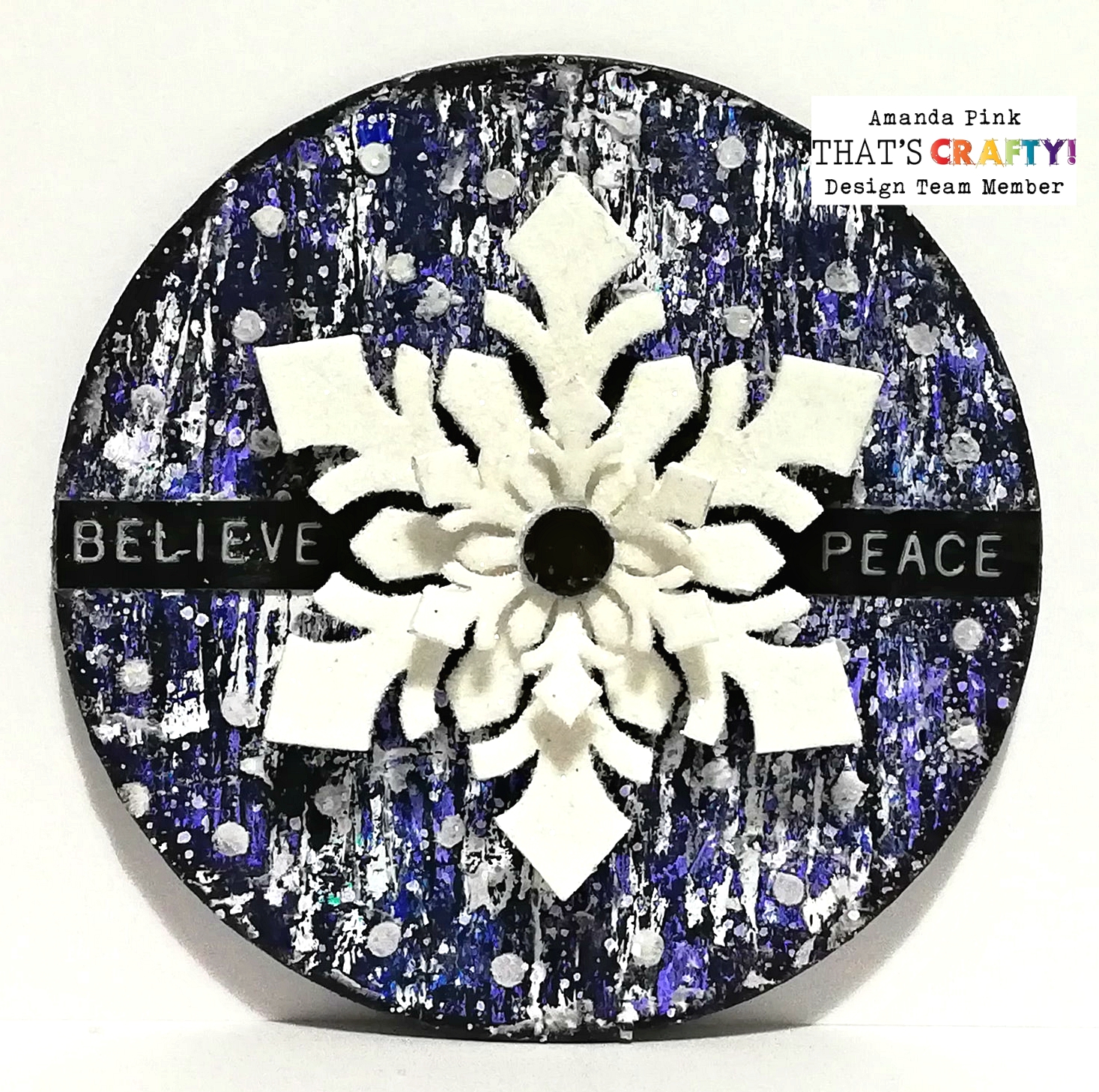 Snowflake Round Coaster Jesse C. Mault