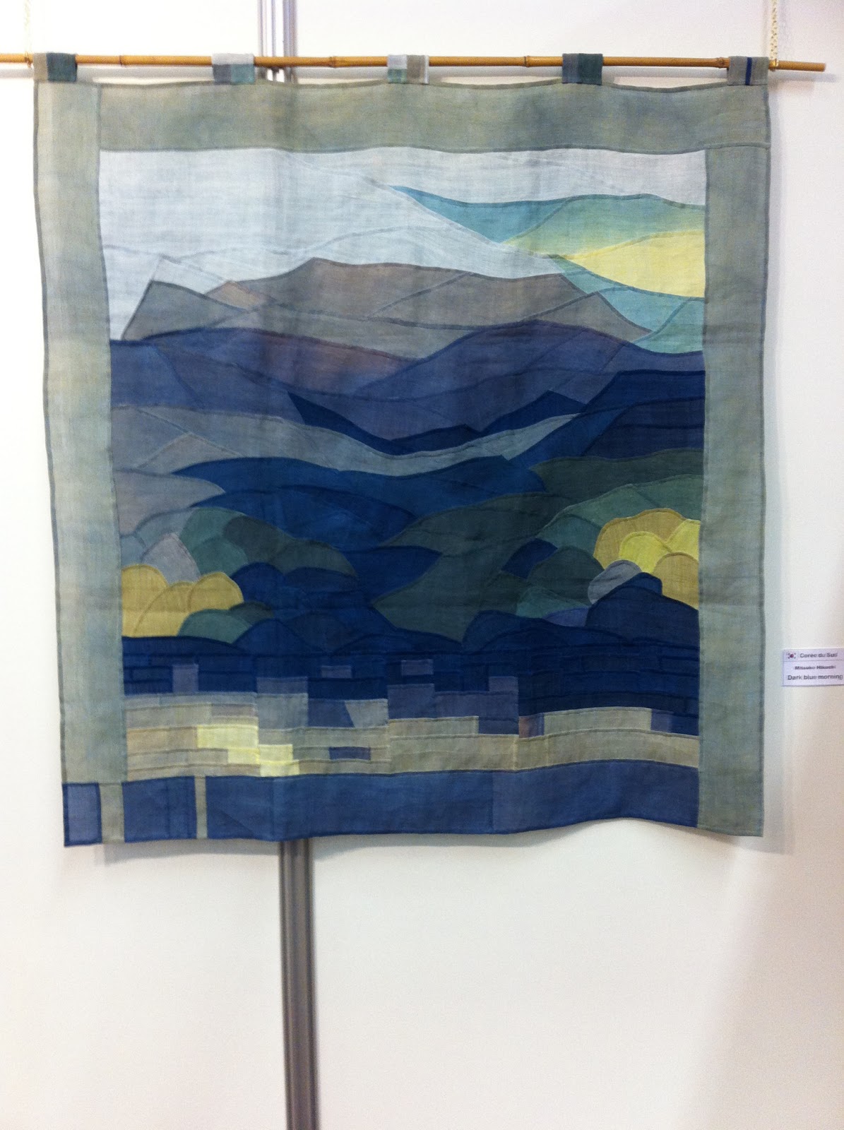 Dany fil good Quilt Expo en Beaujolais