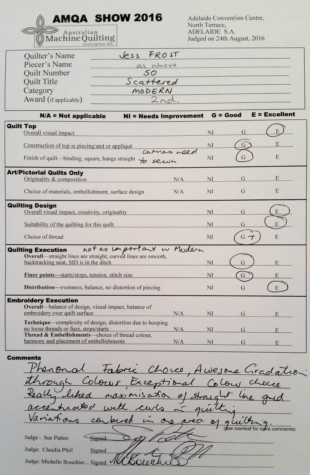 Elven Garden Quilts On quilt shows and ribbons...