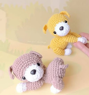 PATRON GRATIS PERRO AMIGURUMI 45080