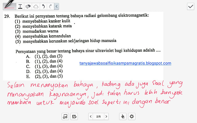 Fisika Fikiran Siap Kacau Penting Isi Blog Setelah Sosialize Geser Kebawah Yaaa Pembahasan Soal Unbk Fisika 2019 No 29
