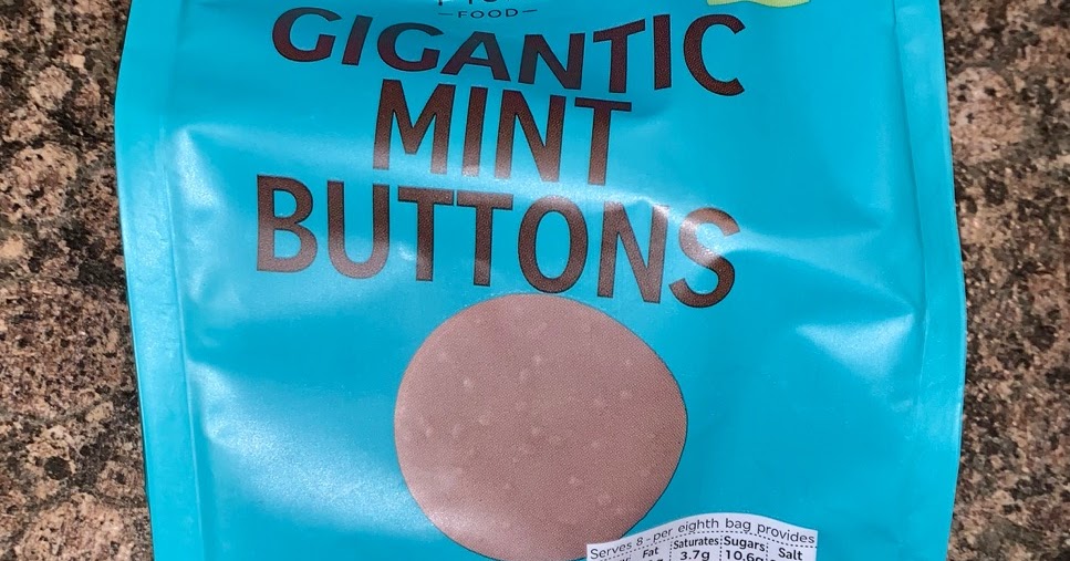 FOODSTUFF FINDS Gigantic Mint Buttons (Marks and Spencer) By Cinabar