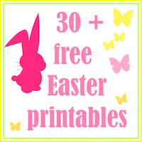 free easter printables