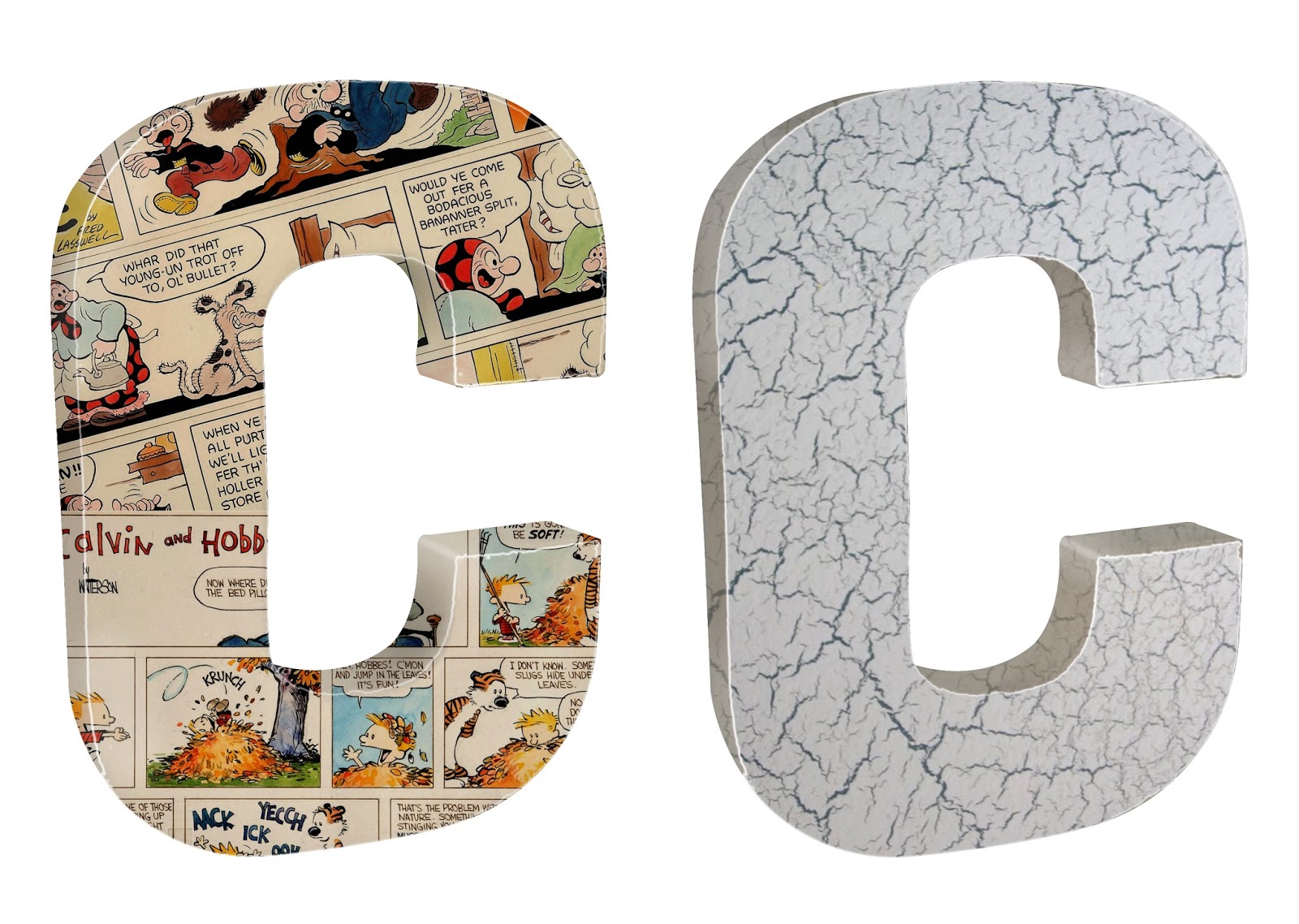 Sherwood Creations Paper Mache Letters