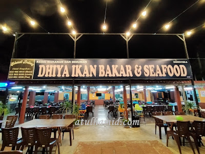 Dinner di Dhiya Ikan Bakar & Seafood Kuala Perlis