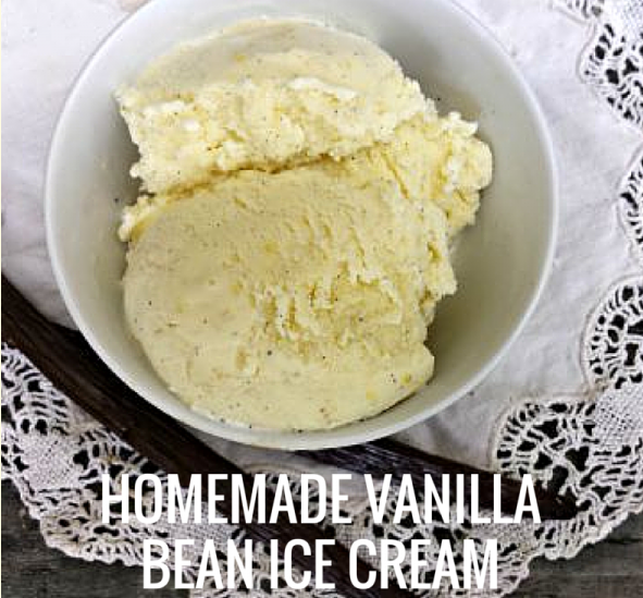 Vanilla Bean Ice Cream - Katy's Food Finds