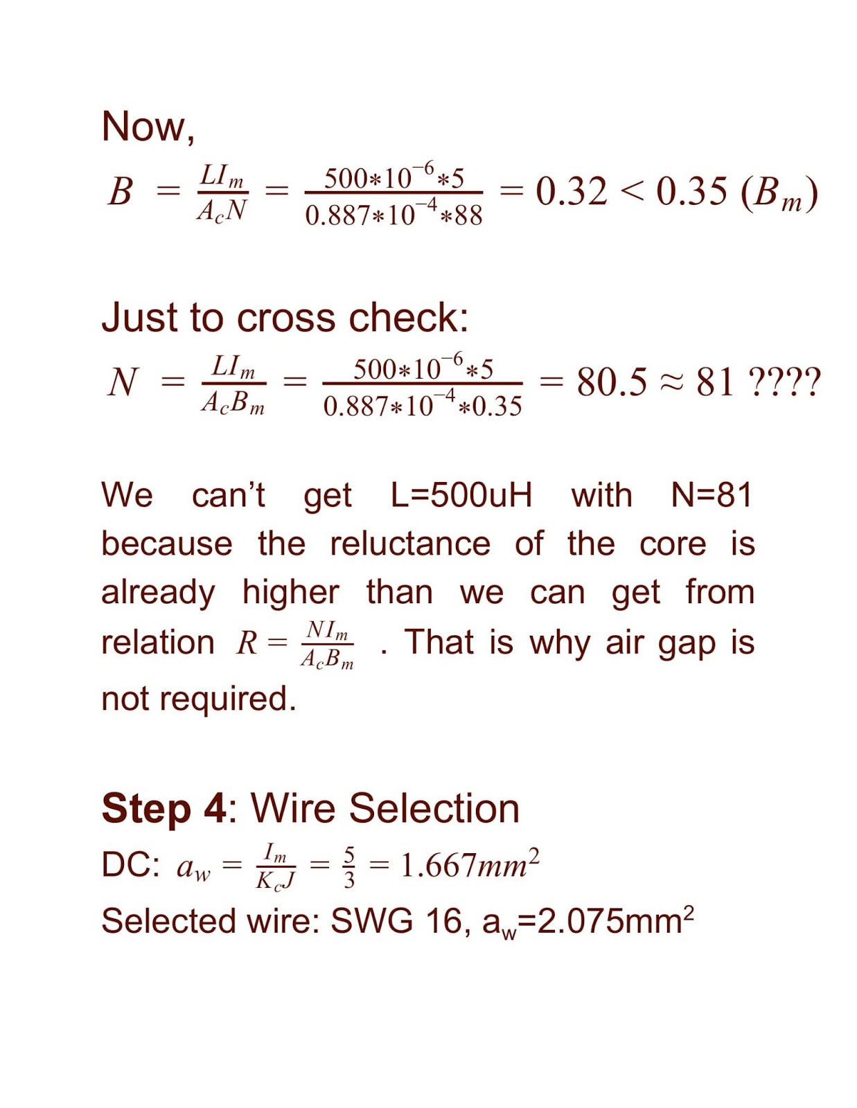 High frequency Power Inductor Design DC & AC Electronics/Electrical (EE/EC/EX)