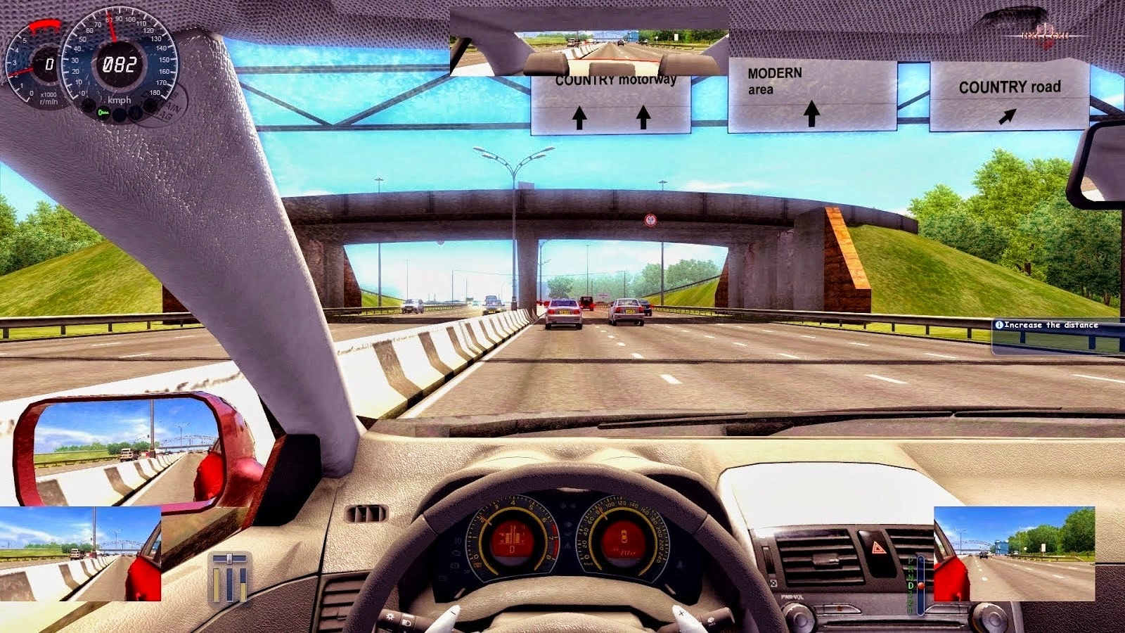 Карта на city car driving