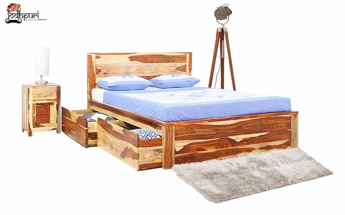 Sheesham Wood Queen Size bed in Bangalore Sheesham Wood Furniture in