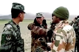 भारत और चीन के सैनिकों के बीच फिर हुई झड़प, पैंगोंग त्सो झील के किनारे हुई घटना