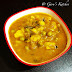 dhaba style aloo matar masala curry recipe | how to make potato and peas masala curry | aloo matar sabzi