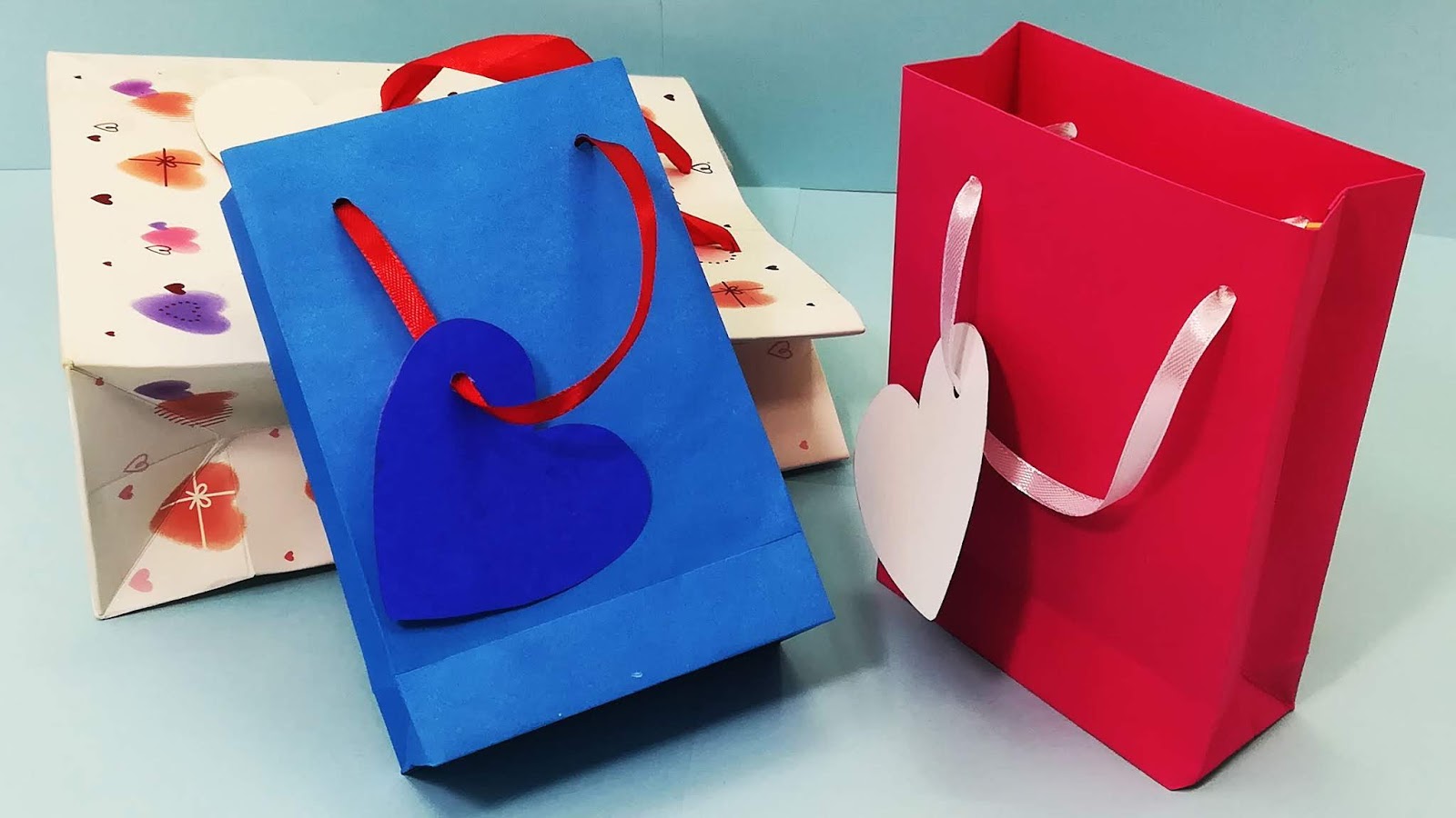 Colors Paper DIY Paper Bag Newspaper Bag Making Tutorial At Home