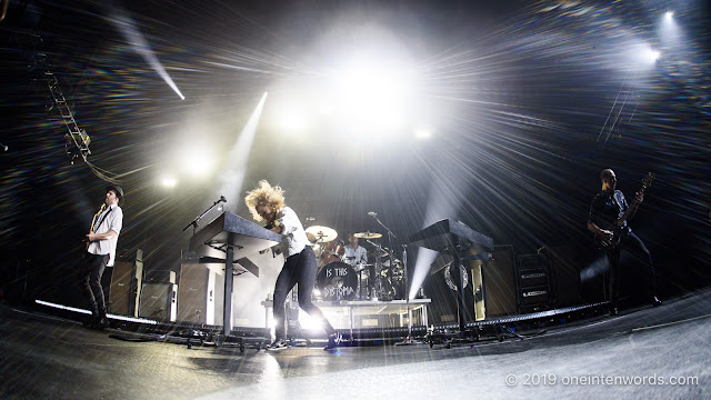 Metric at Budweiser Gardens in London Ontario on April 28, 2019 Photo by John Ordean at One In Ten Words oneintenwords.com toronto indie alternative live music blog concert photography pictures photos nikon d750 camera yyz photographer