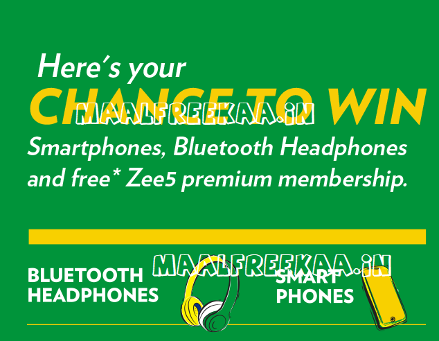 Buy Sprite Bottle and Win Smartphone and more