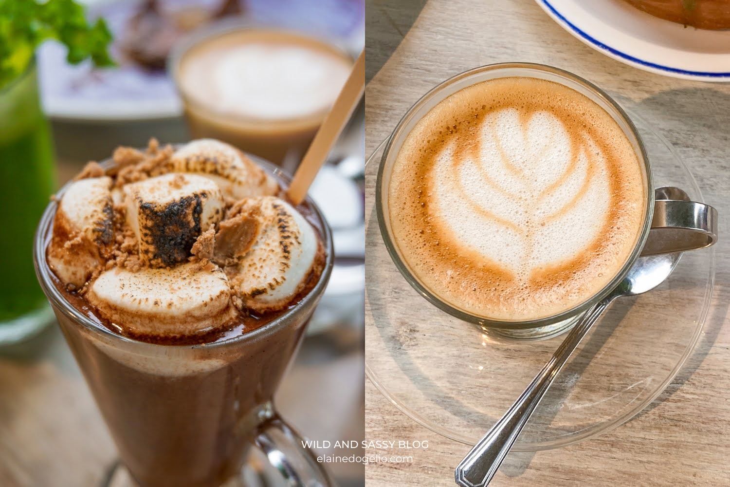 The Farmer's Table Tagaytay Chocnut Hot Chocolate & Caffe Latte