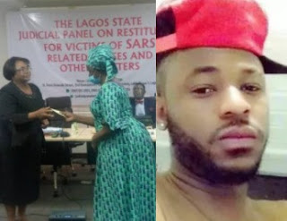 NEWS: Lagos #EndSARS panel awards N10m to Kolade Johnson’s family NEWS: Lagos #EndSARS panel awards N10m to Kolade Johnson’s family