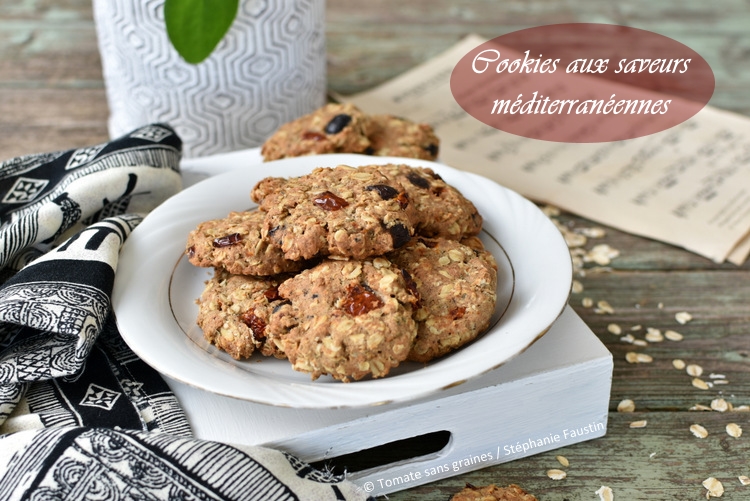 Cookies salés aux saveurs méditerranéennes