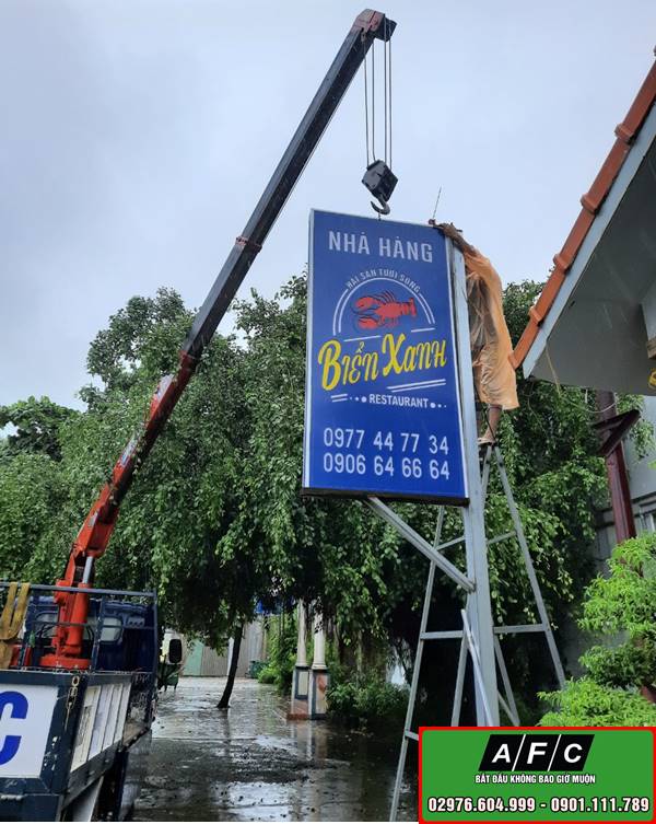 Làm bảng hiệu hộp đèn tại Phú Quốc