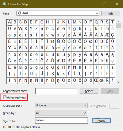 Special-characters-character-map-1