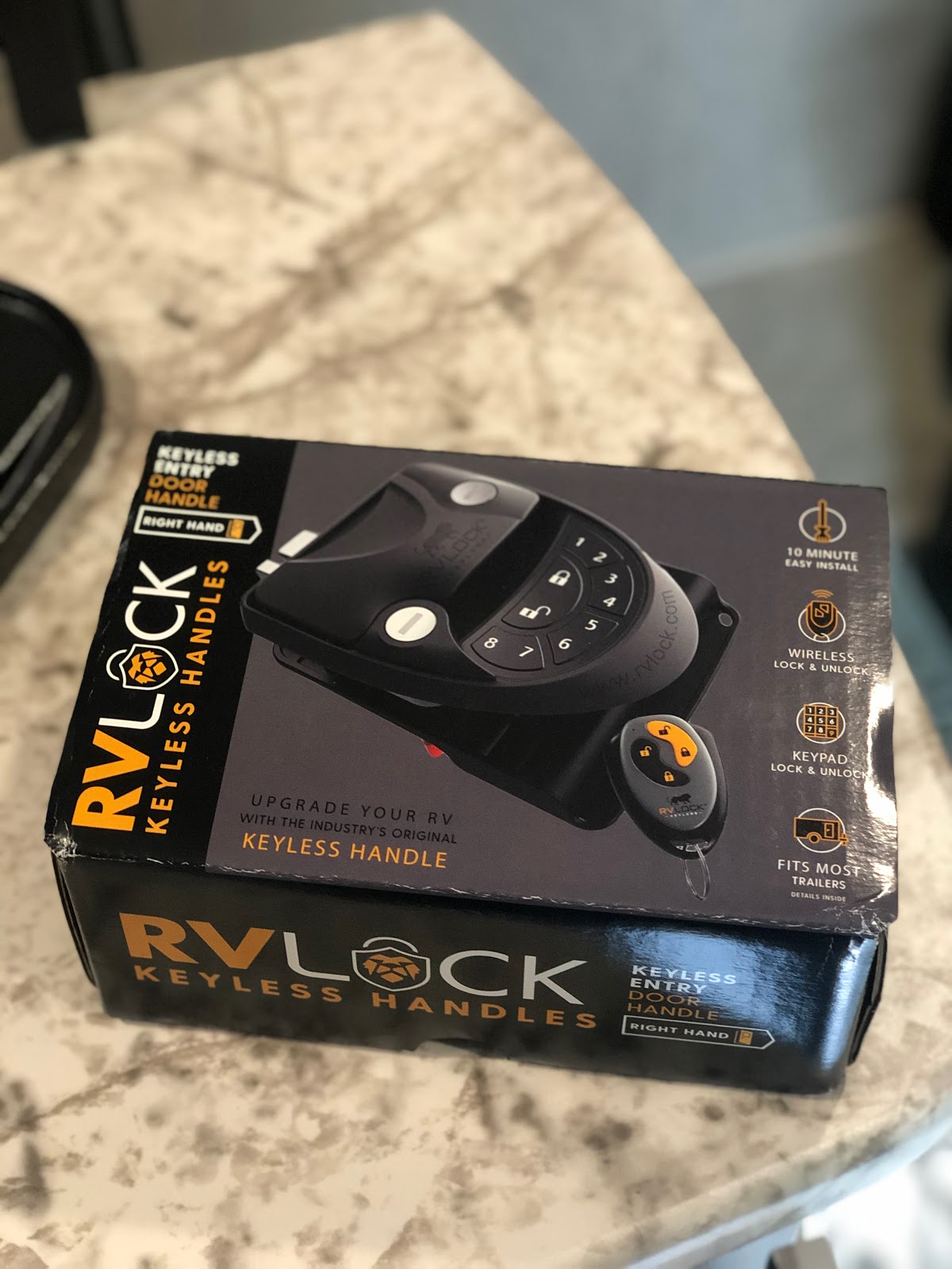 How to install the rv lock keyless entry on your rv the southern glamper