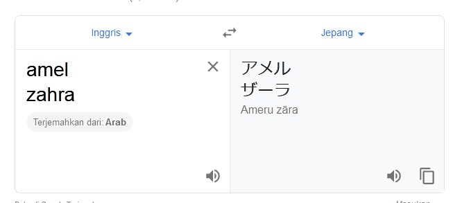 Translate Nama Dalam Bahasa Jepang Kami