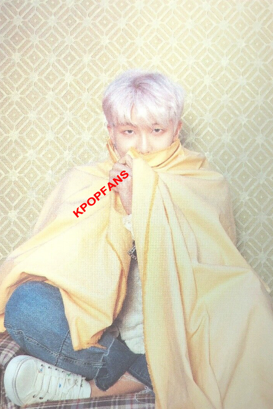 KPOPFANS BTS PERSONA PHOTOCARD SCAN