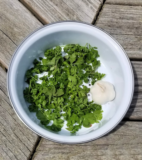 Fresh Herb Chimichurri Sauce Fresh Eggs Daily® with Lisa Steele