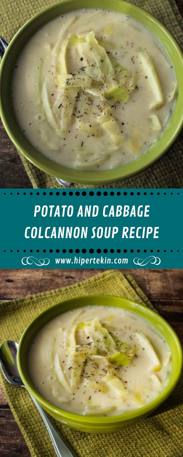 POTATO AND CABBAGE COLCANNON SOUP RECIPE