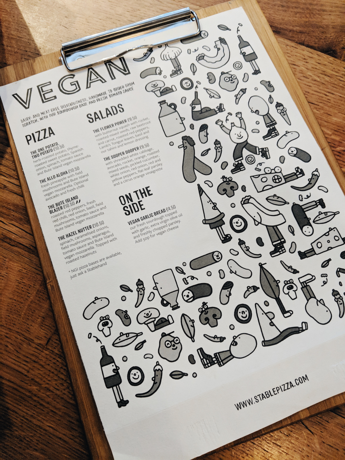 Review The Stable's Vegan Menu & Cider Tasting Experience Fox & Feather